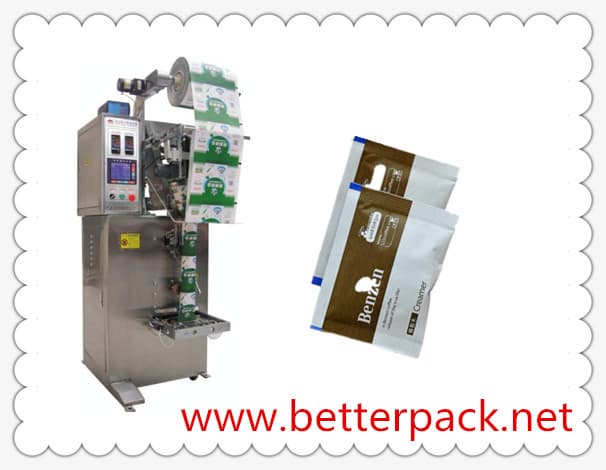 Automatic creamer sachet packing machine